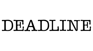 A logo with black text that reads "Deadline" 