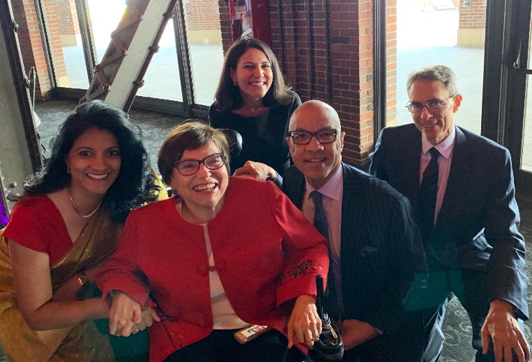 Copy of image0018 Judy Heumann with members of the Ford Foundation